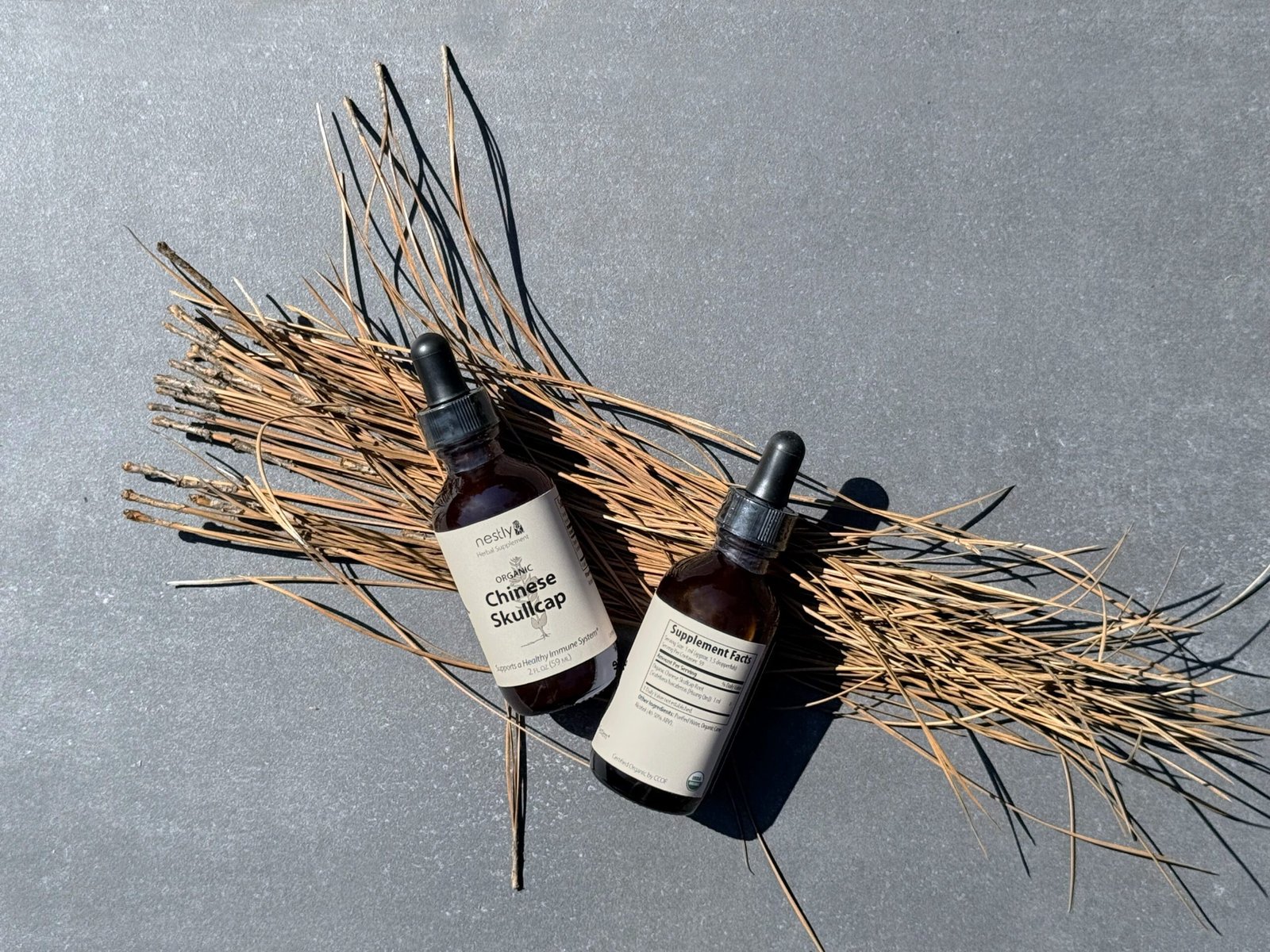 Organic Chinese Skullcap Tincture - Image 2